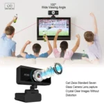 HXSJ S90 30fps 1 Megapixel 720P HD Webcam for Desktop / Laptop / Android TV, with 8m Sound Absorbing Microphone, Cable Length: 1.5m - Image 8