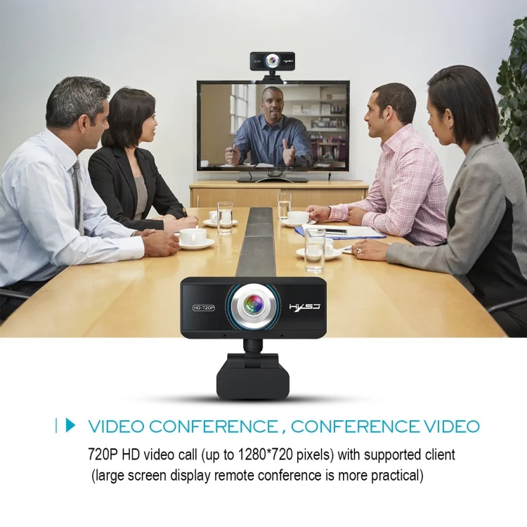 PC4883_9.webp HXSJ S90 30fps 1 Megapixel 720P HD Webcam for Desktop / Laptop / Android TV, with 8m Sound Absorbing Microphone, Cable Length: 1.5m - Image 10