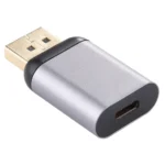 Type-C / USB-C Female to Big DP Male Aluminium Alloy Adapter - Image 3