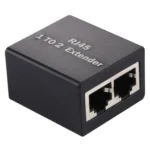 RJ45 1 to 2 Aluminum Alloy Expansion Head Extender - Image 2