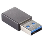 USB 3.0 Male to Type-C / USB-C Female Aluminium Alloy Adapter - Image 2