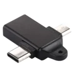 USB 3.0 Female to Type-C / USB-C Male + Micro Male Aluminium Alloy Adapter - Image 3