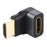 HDMI male to HDMI Female 90 Degree Elbow Head Aluminium Alloy Adapter - Image 3