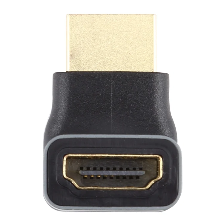 PC4956B_3.webp HDMI male to HDMI Female 90 Degree Elbow Head Aluminium Alloy Adapter - Image 4