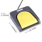 FS2016_USB PCsensor USB Foot Switch Foot Control Keyboard, Multimedia / Keyboard / Gamepad / Mouse / String / B Ultrasound Image Acquisition Functions - Image 3