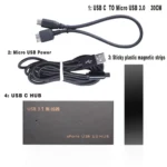 9573S 4 In 1 USB 3.0 Multi-function HUB Converter Expansion Dock - Image 5