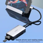 Onten 91882 5 In 1 USB3.0 x3 + SD + TF + CF Type-C / USB-C OTG Multi-function Card Reader - Image 11