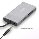 Onten 95113 8 In 1 USB 3.0 x2 + SD / TF + HDMI / VGA + 3.5mm Jack + Type-C / USB-C (PD 3.0) Multi-function HUB Converter Dock Station - Image 3