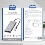 Onten 95113 8 In 1 USB 3.0 x2 + SD / TF + HDMI / VGA + 3.5mm Jack + Type-C / USB-C (PD 3.0) Multi-function HUB Converter Dock Station - Image 9