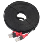 REXLIS CAT6-3 CAT6 Flat Ethernet Unshielded Gigabit RJ45 Network LAN Cable, Length: 10m - Image 4