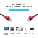REXLIS CAT6-3 CAT6 Flat Ethernet Unshielded Gigabit RJ45 Network LAN Cable, Length: 10m - Image 7