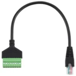 RJ45 Male Plug to 8 Pin Pluggable Terminals Solder-free USB Connector Solderless Connection Adapter Cable, Length: 30cm - Image 3