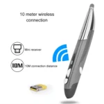 PR-06S 4-keys Smart Wireless Optical Mouse with Stylus Pen Function, Support Voice Operation / Translation - Image 4