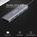 Lenovo C04 4 In 1 Type-C / USB-C to USB-C Converter Splitter Hub - Image 9
