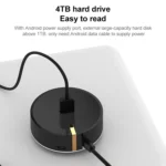 SH-016FXQ USB 2.0 to 4 USB 2.0 Interface Circular Splitter HUB - Image 2