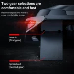 SSRQ-021S Red Light Version Flank Glowing Dual-fan Laptop Radiator Two-speed Adjustable Computer Base for Laptops Under 18 inch - Image 6