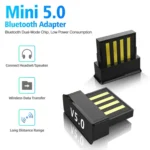 LY038 USB Mini Square Bluetooth 5.0 Adapter - Image 2