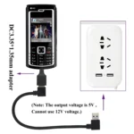 10 PCS 3.5x1.35mm Male to USB Female Adapter Connector - Image 5