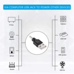 10 PCS 3.5x1.35mm Male to USB Male Adapter Connector - Image 5