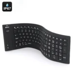 JA-11 108-keys Foldable Silicone Bluetooth Keyboard