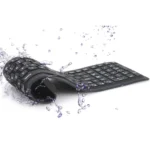 JA-11 108-keys Foldable Silicone Bluetooth Keyboard - Image 4