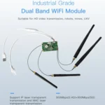 VM5G 1200Mbps 2.4GHz & 5GHz Dual Band WiFi Module with 4 Antennas, Support IP Layer / MAC Layer Transparent Transmission, Applied to Repeater / Bridge & AP & Remote Video Transmission - Image 8