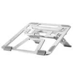 COOLCOLD U2S Portable Foldable Hollow Double Triangle Height Adjustable Aluminum Alloy Bracket for Laptop - Image 2