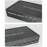 NK-BT88 4K 3X3 HDMI Video Wall Controller Multi-screen Splicing Processor with Remote Controller, EU Plug - Image 4