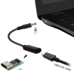 DP USB-C / Type-C to 5.5 x 2.1mm Power Adapter Charger Cable - Image 6