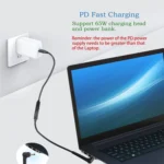 USB-C / Type-C to 4.0 x 1.35mm Power Adapter Charger Cable - Image 5