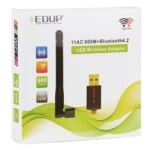 EDUP EP-AC1661 2 in 1 Bluetooth 4.2 + Dual Band 11AC 600Mbps High Speed Wireless USB Adapter WiFi Receiver - Image 6