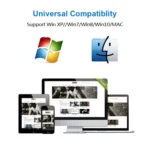 EDUP EP-AC1661 2 in 1 Bluetooth 4.2 + Dual Band 11AC 600Mbps High Speed Wireless USB Adapter WiFi Receiver - Image 10