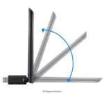 EDUP EP-AC1666 Dual Band 11AC 650Mbps High Speed Wireless USB Adapter WiFi Receiver, Driver Free - Image 5