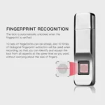 P1 High Speed USB 3.0 32GB Fingerprint Encryption Flash Disk USB Memory Stick Pen Drive U DISK, Write: 75MB/s, Read: 135MB/s - Image 4