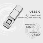 P1 High Speed USB 3.0 32GB Fingerprint Encryption Flash Disk USB Memory Stick Pen Drive U DISK, Write: 75MB/s, Read: 135MB/s - Image 5