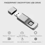 P1 High Speed USB 3.0 32GB Fingerprint Encryption Flash Disk USB Memory Stick Pen Drive U DISK, Write: 75MB/s, Read: 135MB/s - Image 6