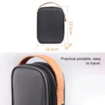 Multi-function Headphone Charger Data Cable Storage Bag, Ultra Fiber Portable Power Pack, Size: L, 16.5x6x23.5cm - Image 3
