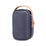 Multi-function Headphone Charger Data Cable Storage Bag, Ultra Fiber Portable Power Pack, Size: S, 11x5.5x18cm - Image 2
