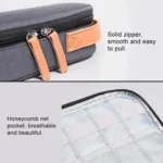 Multi-function Headphone Charger Data Cable Storage Bag, Ultra Fiber Portable Power Pack, Size: S, 11x5.5x18cm - Image 4
