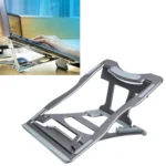 Aluminum Alloy Cooling Holder Desktop Portable Simple Laptop Bracket, Six-stage Support, Size: 21x26cm