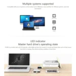 ORICO 2518S3 USB3.0 External Hard Disk Box Storage Case for 7mm & 9.5mm 2.5 inch SATA HDD / SSD - Image 11