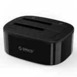 ORICO 6228US3-C 1 to 1 Clone 2 Bay USB 3.0 Type-B to SATA External Storage Hard Drive Dock for 2.5 inch / 3.5 inch SATA HDD / SSD (EU Plug)