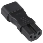 C13 to C15 Groove AC Power Plug Adapter Converter Socket - Image 2