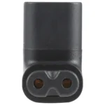 C7 to C8 Elbow AC Power Plug Adapter Converter Socket - Image 4