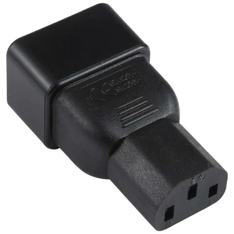 PC5937_1.webp C13 to C20 AC Power Plug Adapter Converter Socket - Image 2