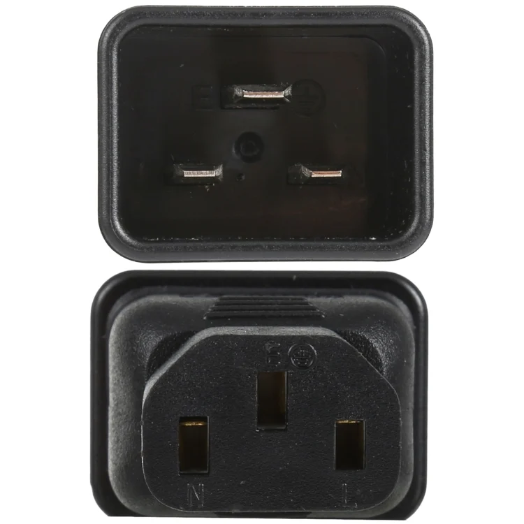 PC5937_3.webp C13 to C20 AC Power Plug Adapter Converter Socket - Image 4