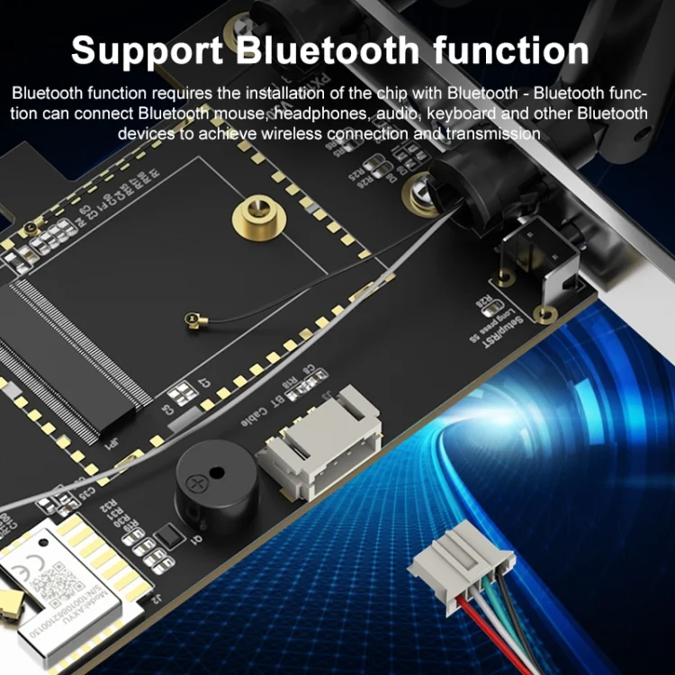 PC5944_2.webp EDUP EP-9713 Remote Control Computer Switch Machine Network Card Bare Board - Image 3