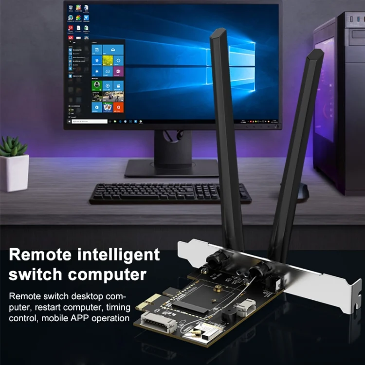PC5944_4.webp EDUP EP-9713 Remote Control Computer Switch Machine Network Card Bare Board - Image 5