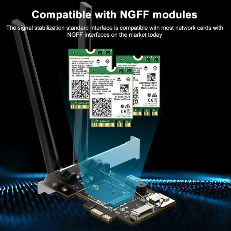 PC5944_5.webp EDUP EP-9713 Remote Control Computer Switch Machine Network Card Bare Board - Image 6