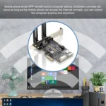 EDUP AC600SW 600Mbps Remote Control Computer Power On and Off Network Card - Image 6